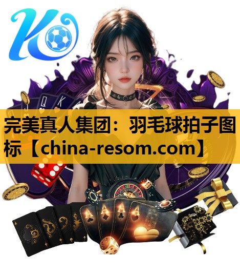 完美真人集团：羽毛球拍子图标