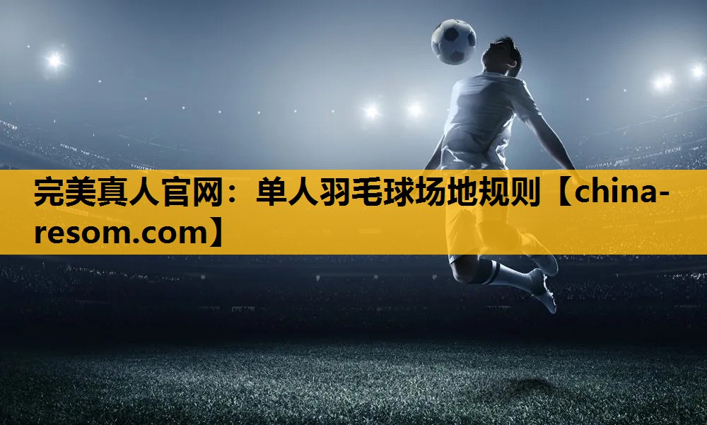 单人羽毛球场地规则